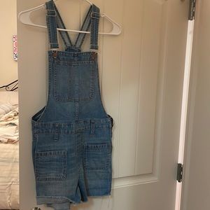Madewell XS denim overalls